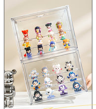 Lade das Bild in den Galerie-Viewer, Creliv Vitrine Stapelbar für Garderobe, Transparent Acryl Schaukasten mit Tür (1-St., 36x26,5x22cm) für Figuren, Modelle, Tasche, Schuhe