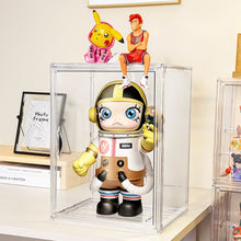 Lade das Bild in den Galerie-Viewer, Creliv Vitrine Stapelbar für Garderobe, Transparent Acryl Schaukasten mit Tür (1-St., 36x26,5x22cm) für Figuren, Modelle, Tasche, Schuhe