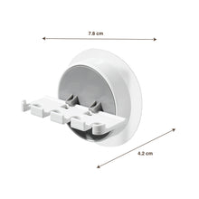 Lade das Bild in den Galerie-Viewer, Creliv Zahnbürstenhalter 2x Tragbares Zahnbürstenhalter Selbstklebend für Badezimmer, (2-St)