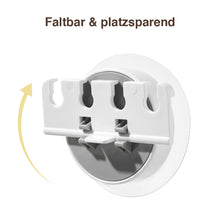 Lade das Bild in den Galerie-Viewer, Creliv Zahnbürstenhalter 2x Tragbares Zahnbürstenhalter Selbstklebend für Badezimmer, (2-St)