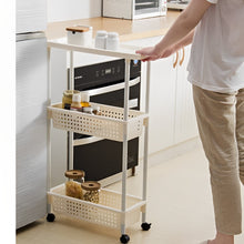 Lade das Bild in den Galerie-Viewer, CRELIV Schieberegal für Küche oder Badezimmer »Rollwagen zur Küchenaufbewahrung und Badezimmer Aufbewahrung