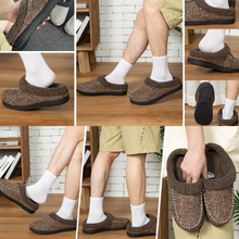 Lade das Bild in den Galerie-Viewer, GOOD MOTION »Winter Hausschuhe, Hüttenschuhe, Pantoffeln für Garderobe« Plüsch Hausschuhe rutschfest