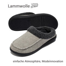 Lade das Bild in den Galerie-Viewer, GOOD MOTION »Winter Hausschuhe, Hüttenschuhe, Pantoffeln für Garderobe« Plüsch Hausschuhe rutschfest