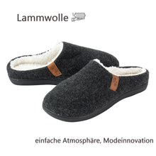 Lade das Bild in den Galerie-Viewer, GOOD MOTION »Winter Hausschuhe, Hüttenschuhe, Pantoffeln für Garderobe« Plüsch Hausschuhe rutschfest