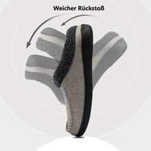 Lade das Bild in den Galerie-Viewer, GOOD MOTION »Winter Hausschuhe, Hüttenschuhe, Pantoffeln für Garderobe« Plüsch Hausschuhe rutschfest