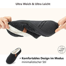 Lade das Bild in den Galerie-Viewer, GOOD MOTION »Winter Hausschuhe, Hüttenschuhe, Pantoffeln für Garderobe« Plüsch Hausschuhe rutschfest