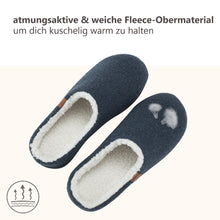 Lade das Bild in den Galerie-Viewer, GOOD MOTION »Winter Hausschuhe, Hüttenschuhe, Pantoffeln für Garderobe« Plüsch Hausschuhe rutschfest