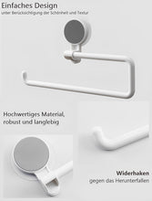 Lade das Bild in den Galerie-Viewer, Creliv Wandrollenhalter Selbstklebend für Küche » Küchenrollenhalter für gängige Küchenrollen, Handtuchhalter