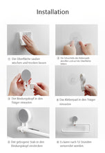 Lade das Bild in den Galerie-Viewer, Creliv Wandrollenhalter Selbstklebend für Küche » Küchenrollenhalter für gängige Küchenrollen, Handtuchhalter