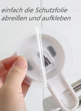 Lade das Bild in den Galerie-Viewer, CRELIV Handtuchhalter für BADEZIMMER oder KÜCHE, Doppelhandtuchhalter mit 2 Haken, 2 Edelstahl Stange von 48,5cm, OHNE Bohren