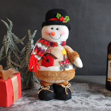 Lade das Bild in den Galerie-Viewer, Creliv Weihnachtsmann für Garderobe, 3 Weihnachtspuppe, Schneemann-Figur, Weihnachtsgeschenk, teilweise handgefertigt