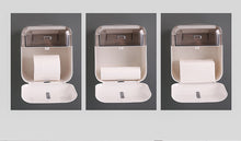 Lade das Bild in den Galerie-Viewer, CRELIV Toilettenpapierhalter mit Schubladenfach und Handyhalter, für Badezimmer, OHNE Bohren