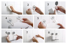 Lade das Bild in den Galerie-Viewer, CRELIV Badorganizer für BADEZIMMER, Ordnungsbox mit Zahnbürstenhalter & Rasiererhalter, OHNE Bohren