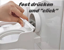 Lade das Bild in den Galerie-Viewer, CRELIV Haartrockner Ständer für BADEZIMMER, Haartrockner Halterung mit Kabelhalter, Fönhalter mit einem Mundbecher an der Wand. OHNE Bohren