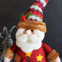 Lade das Bild in den Galerie-Viewer, Creliv Weihnachtsmann für Garderobe, 3 Weihnachtspuppe, Schneemann-Figur, Weihnachtsgeschenk, teilweise handgefertigt