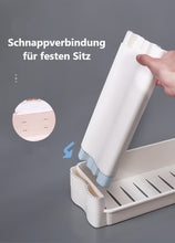 Lade das Bild in den Galerie-Viewer, CRELIV Regal für KÜCHE oder BADEZIMMER, Regalwagen mit 3 Etagen und 4 Haken, platzsparend Ordnungswagen