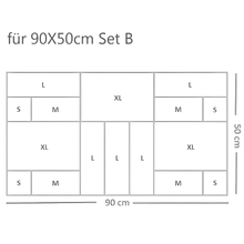 Lade das Bild in den Galerie-Viewer, Creliv Schubladeneinsatz Besteckkasten, Aufbewahrungsboxen für Küche, Schubladen Ordnungssystem