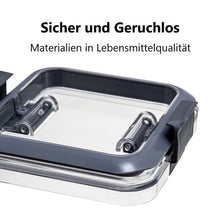 Lade das Bild in den Galerie-Viewer, CRELIV Vorratsdose 6 Stück für KÜCHE, Aufbewahrungsbox aus Plastik mit Deckel, Luftdicht & Stapelbar, BPA Frei, schön Geschenkbox verpackt, 1 Packung, 6-tlg., Kühlschrank geeignet