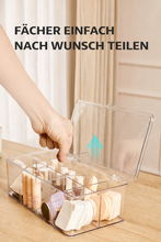 Lade das Bild in den Galerie-Viewer, CRELIV Allzweckkiste Organizer mit Fächern – Stapelbare Aufbewahrungsbox
