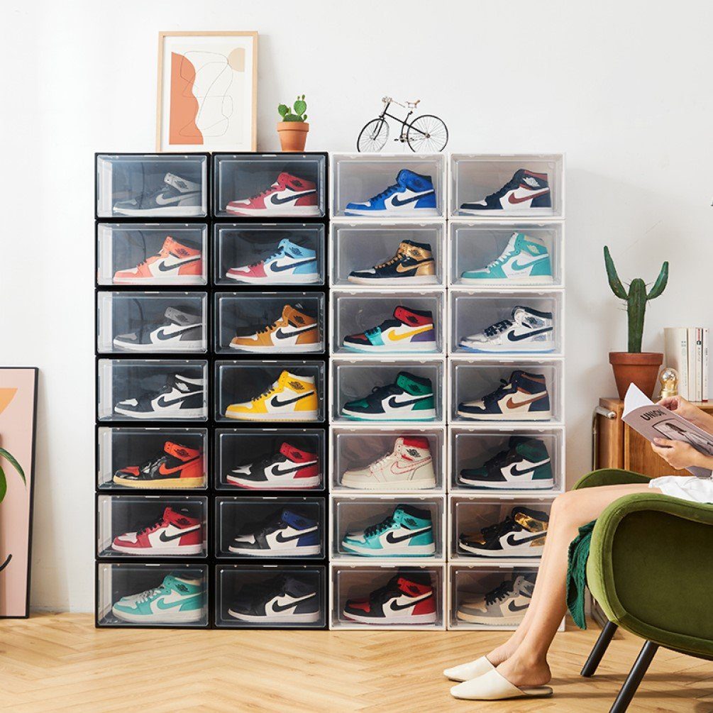 CRELIV Schuhbox (ab 2 Stück), hochwertige Schuhkiste, Schuhaufbewahrun –  CreLiv